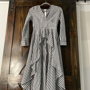 Shein Striped long tunic.  Size XS